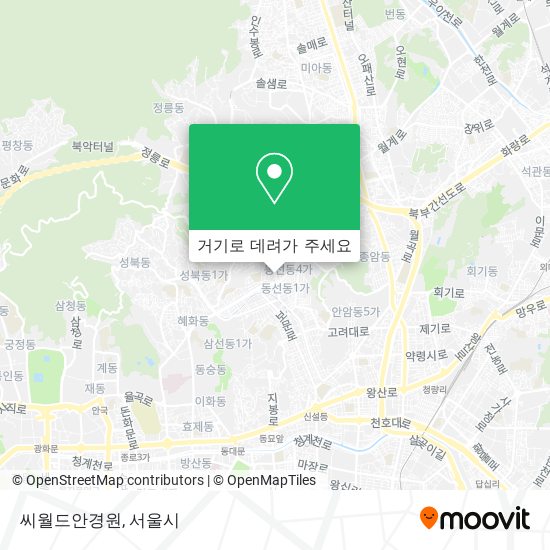 씨월드안경원 지도