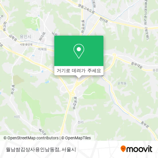 월남쌈김상사용인남동점 지도