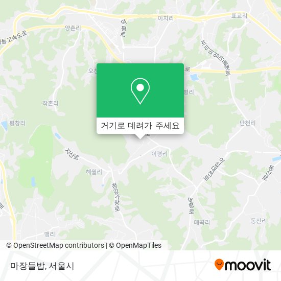 마장들밥 지도