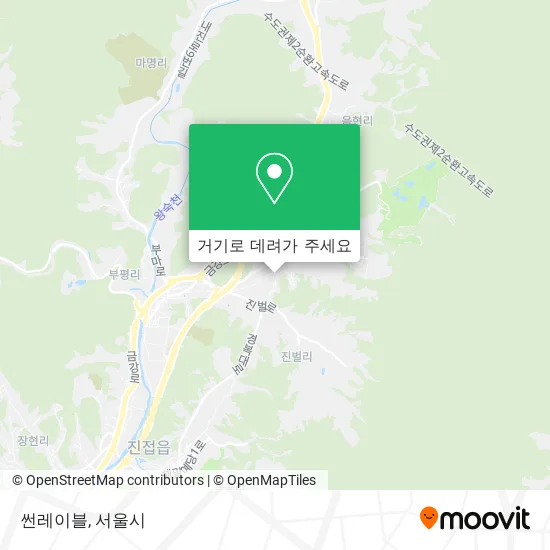 썬레이블 지도