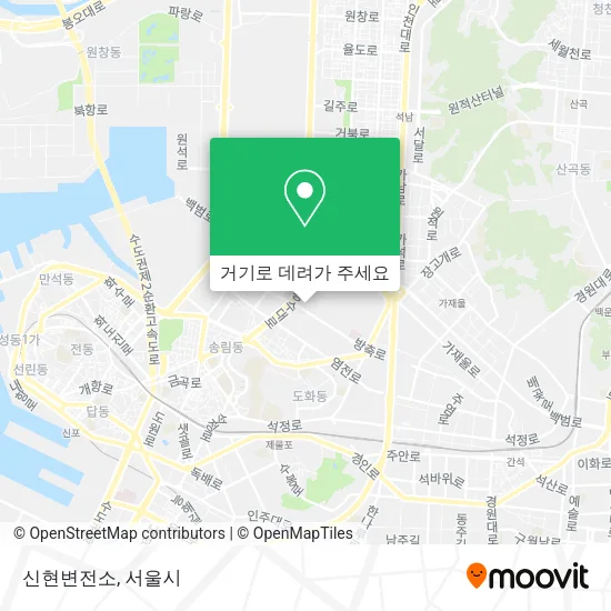 신현변전소 지도