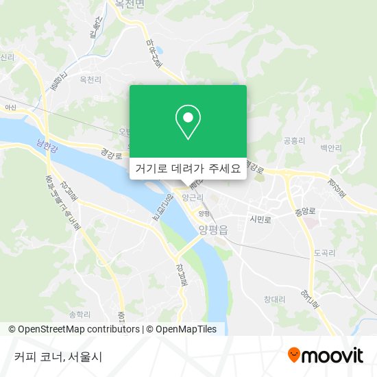 커피 코너 지도