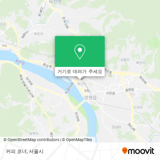 커피 코너 지도