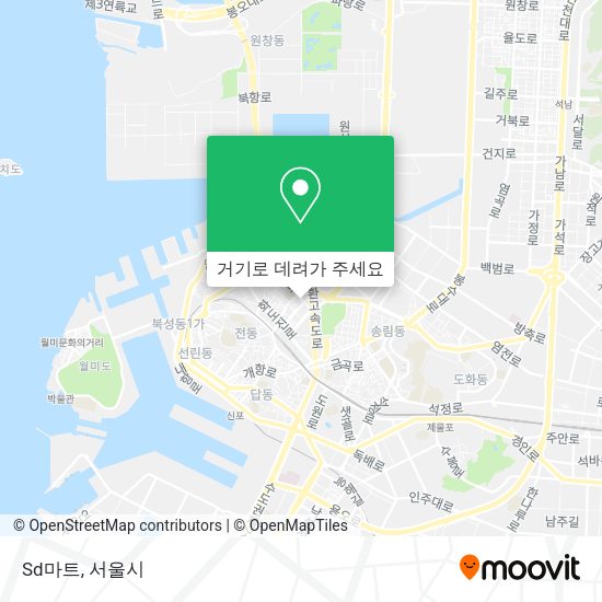 Sd마트 지도