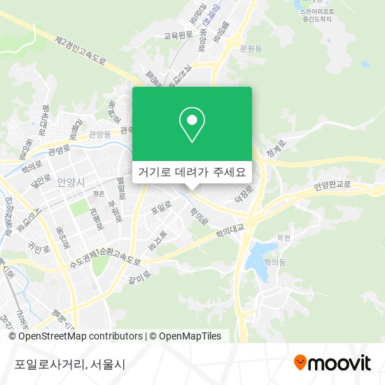 포일로사거리 지도