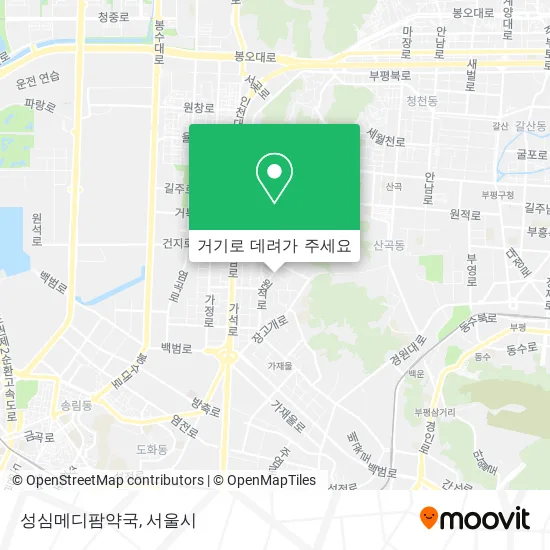 성심메디팜약국 지도