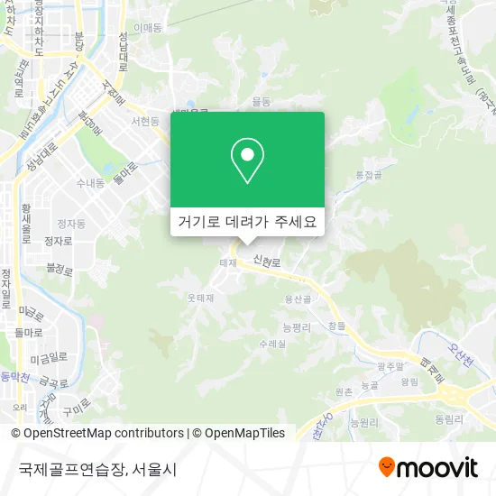 국제골프연습장 지도