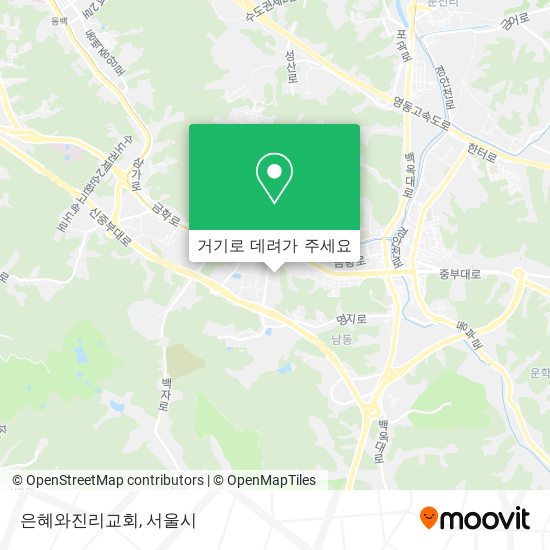 은혜와진리교회 지도