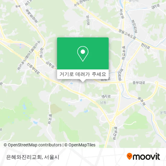 은혜와진리교회 지도