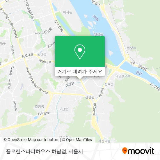 플로렌스파티하우스 하남점 지도