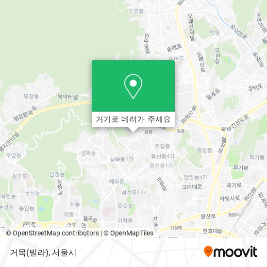 거목(빌라) 지도