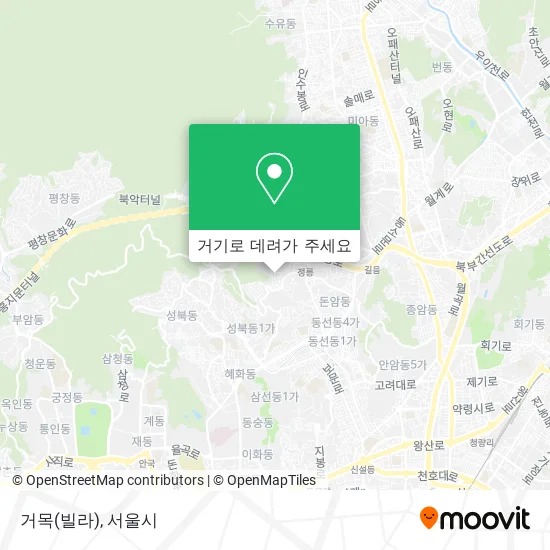 거목(빌라) 지도