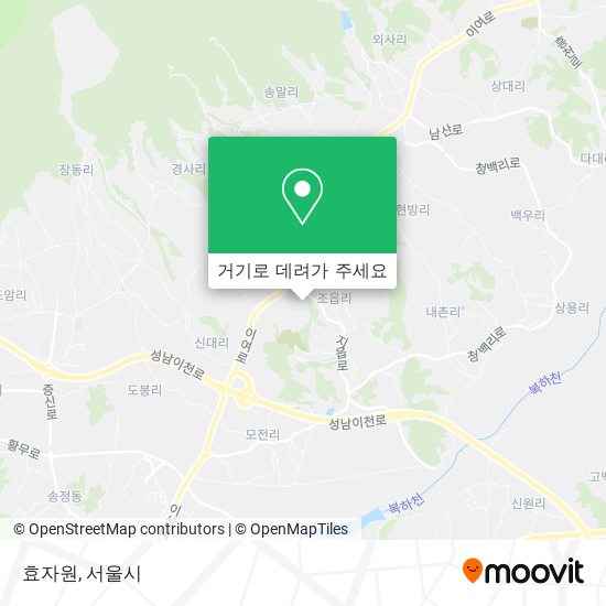 효자원 지도