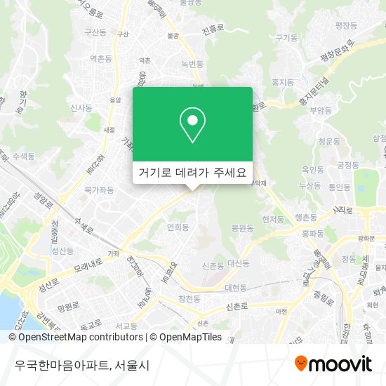 우국한마음아파트 지도