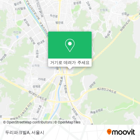 두리파크빌A 지도