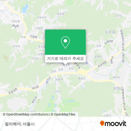 컬러헤어 지도