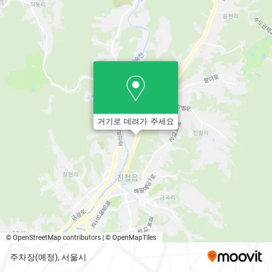 주차장(예정) 지도