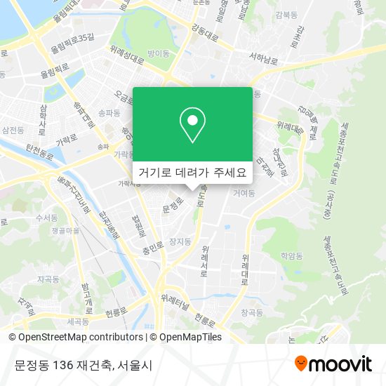 문정동 136 재건축 지도