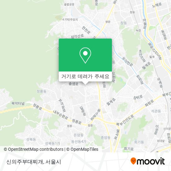 신의주부대찌개 지도