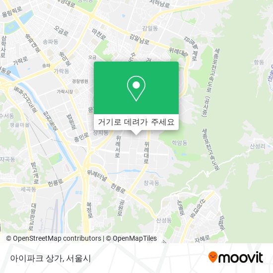 아이파크 상가 지도
