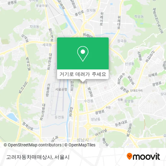 고려자동차매매상사 지도