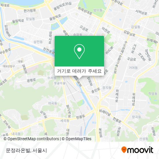 문정라온빌 지도