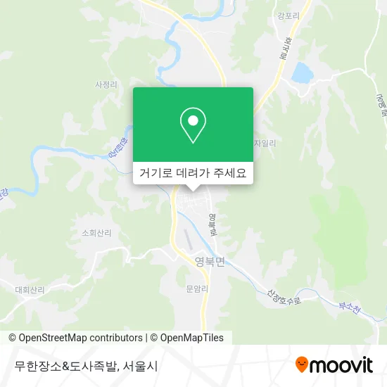 무한장소&도사족발 지도