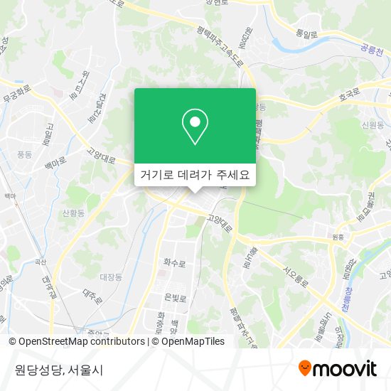 원당성당 지도