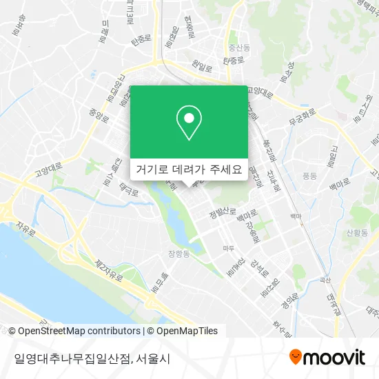 일영대추나무집일산점 지도