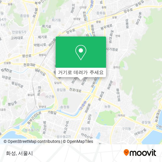 화성 지도