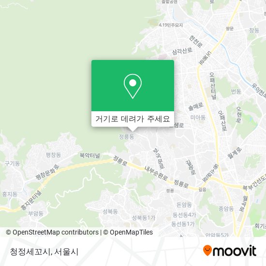청정세꼬시 지도
