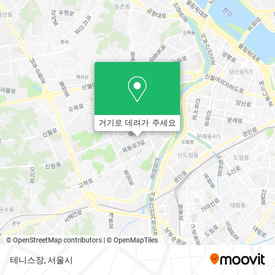 테니스장 지도