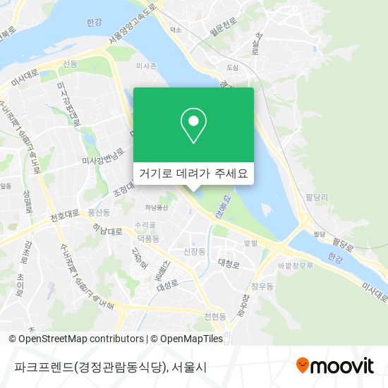파크프렌드(경정관람동식당) 지도