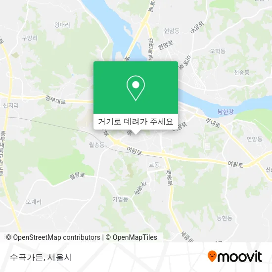 수곡가든 지도