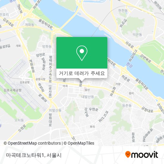 마곡테크노타워1 지도
