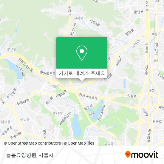 늘봄요양병원 지도