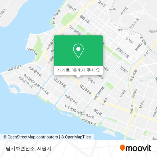 남시화변전소 지도