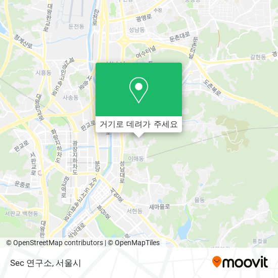 Sec 연구소 지도