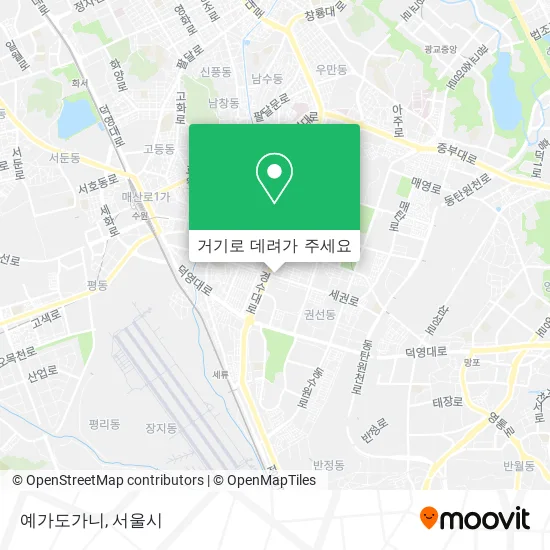예가도가니 지도