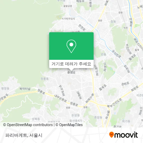 파리바게트 지도