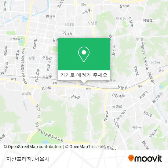 지산프라자 지도