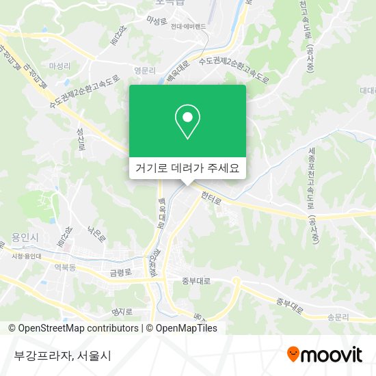 부강프라자 지도