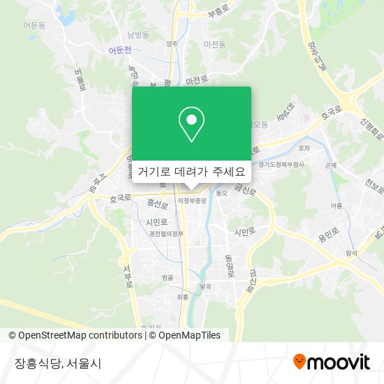 장흥식당 지도