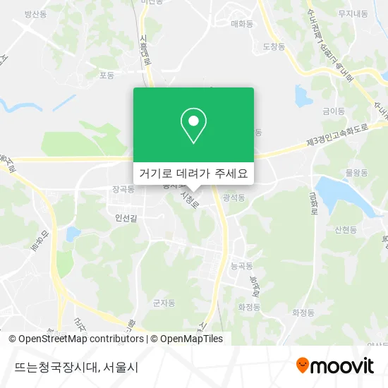 뜨는청국장시대 지도