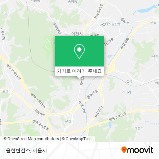 율현변전소 지도