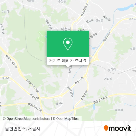 율현변전소 지도
