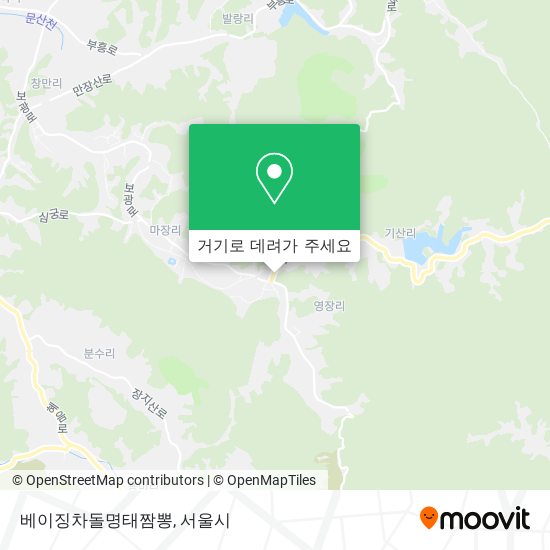 베이징차돌명태짬뽕 지도
