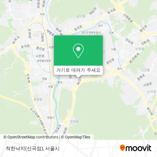 착한낙지(신곡점) 지도