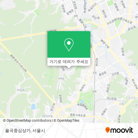 율곡중심상가 지도