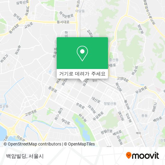 백암빌딩 지도